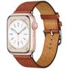 Leather Strap for Apple Watch 46mm 45mm 41mm 44mm 40mm 42mm 38mm 49mm 44 mm Band for iWatch Series Ultra 10 9 8 7 6 5 4 SE Belt