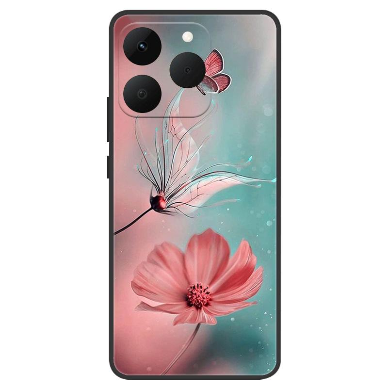 Per Custodia Realme 15T Realme15T 5G NUOVO TPU Silicone Antiurto Gatto Copri Telefono Per Realme 15 T 15t 2025 Funda Stampa Morbido Guscio