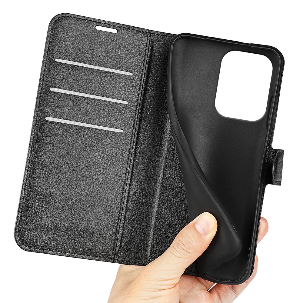 For Oppo Reno13 Pro 5G Case Litchi Texture Shockproof Leather Wallet Phone Cover