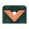 Louis Vuitton Magnetic Card Holder Epicea Monogram Heritage Canvas Men Wallets Green M26949