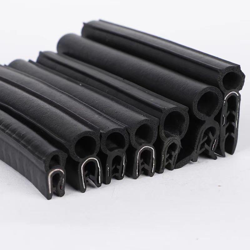EPDM Steel U-Shaped Anti-Collision & Dustproof Sealing Strip for Cabinets and Electrical Boxes
