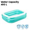 Bestway Blue Rectangular Family Pool 201 X 150cm #54005B