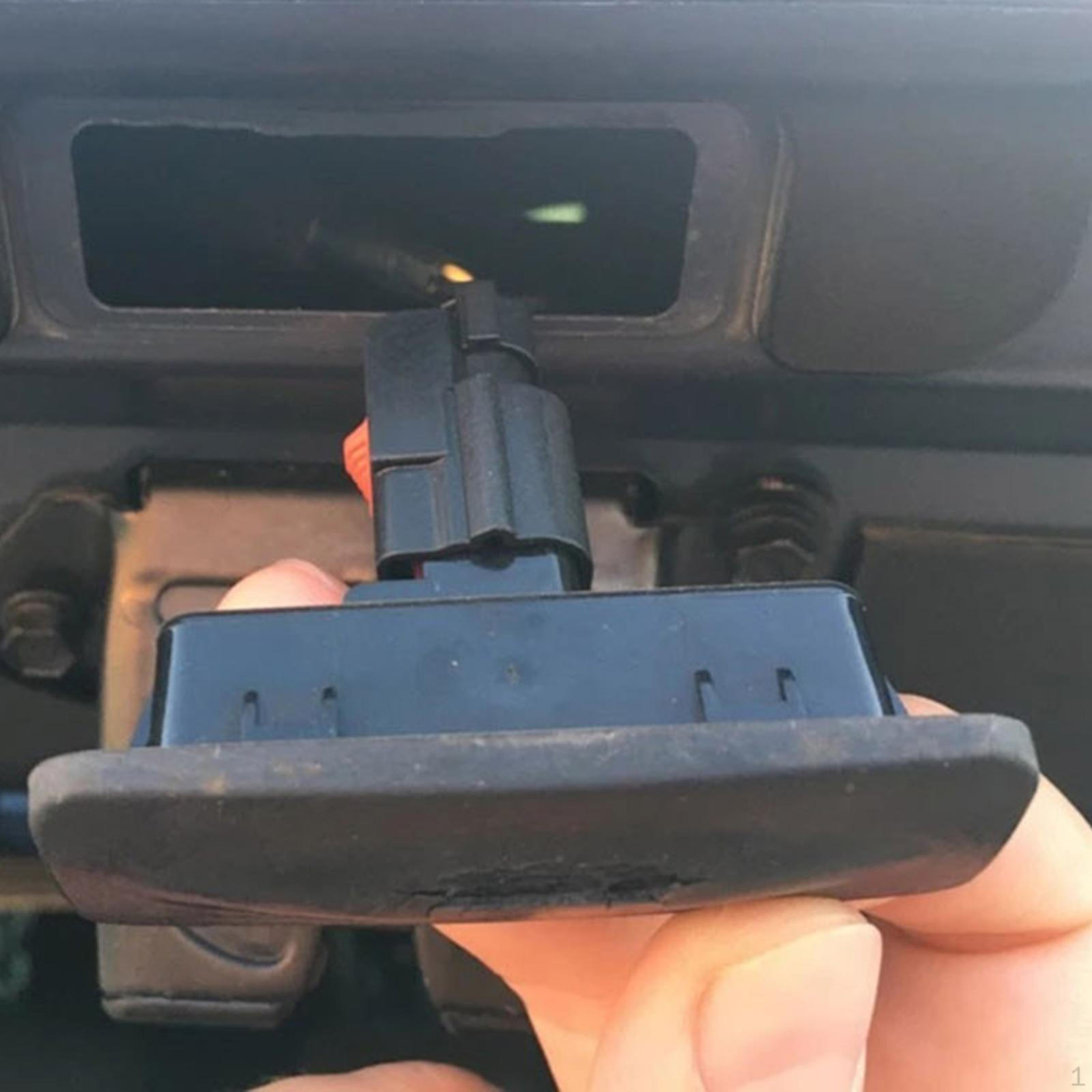 Push Button Interior Parts Rear Trunk Lock Boot Tailgate Handle Release for