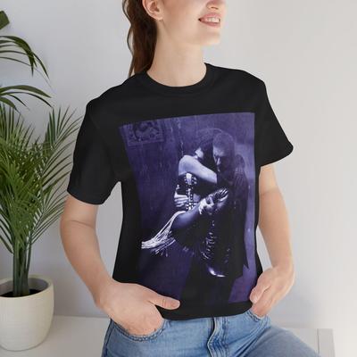 Look retrò vintage The Bodyguard Whitney Houston Kevin Costner poster del film T-shirt unisex Fan art