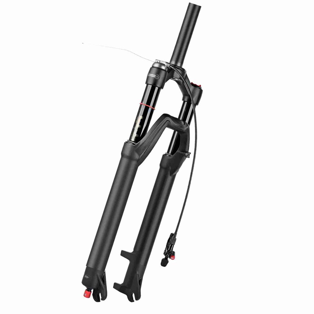 Straight Tube Bicycle Suspension Forks 29 Inch Air Fork Rebound Adjustment Mountain Bike Fork