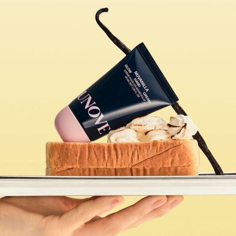 UNOVE Glow Hand Cream 40ml (Choose 1 of 3 Types: Nou Vanilla / Rosy Aura / Sensual White)