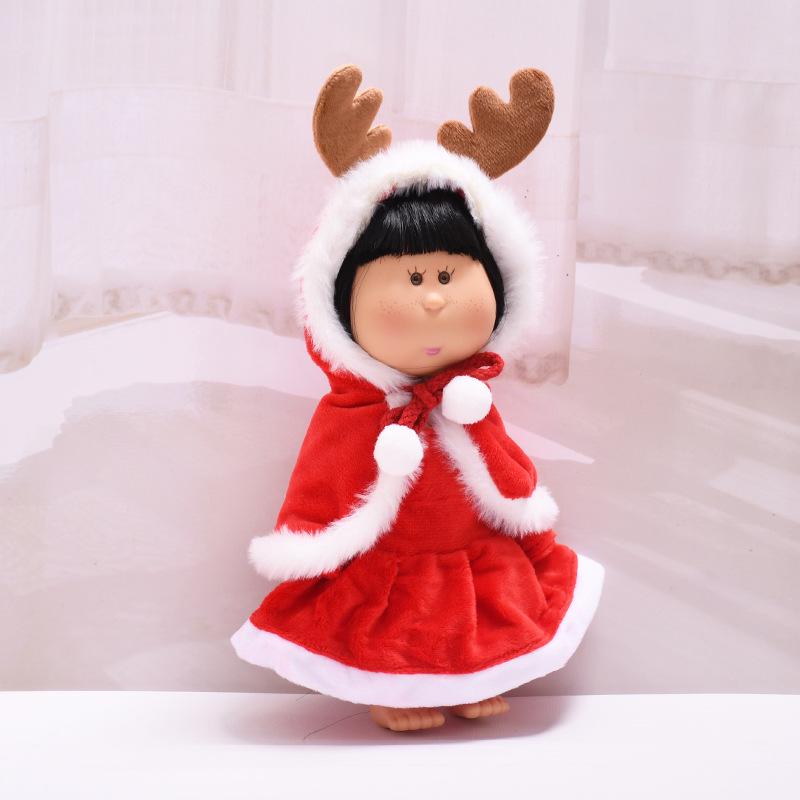 Spain Mia Doll Clothes - 24cm Reindeer Cape Skirt for Mia Figure Dress-up