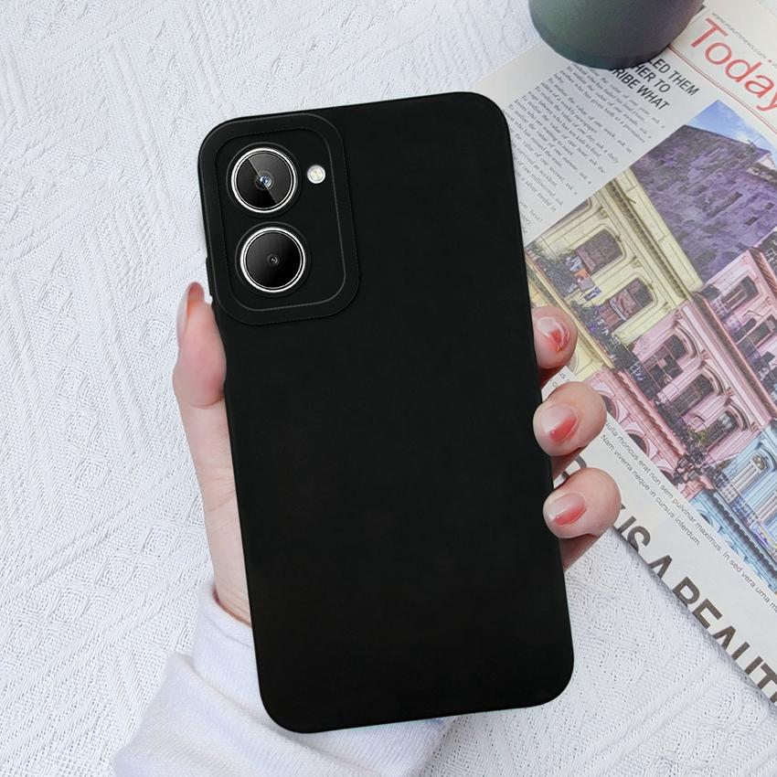 For Oppo Realme 10 9 C11 C71 K13 A5X Phone Case Beautiful Solid Color Matte Silicone High Quality Anti Slip Protective Shell For Oppo Handphone Covers