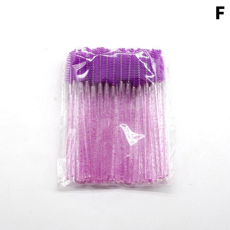 50 Pieces For Sale Eyelash Brushes Eyelashes Extension Tools Eyebrow Brush Mascara Wands Applicator Spoolers Eye Lash Cosmetic