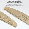 Custom Nail Files With Scale Line 100/180/180 Grit Washable Buffing Stick For Gel Polish & Cat Eye Nails Manicure Pedicure Tools