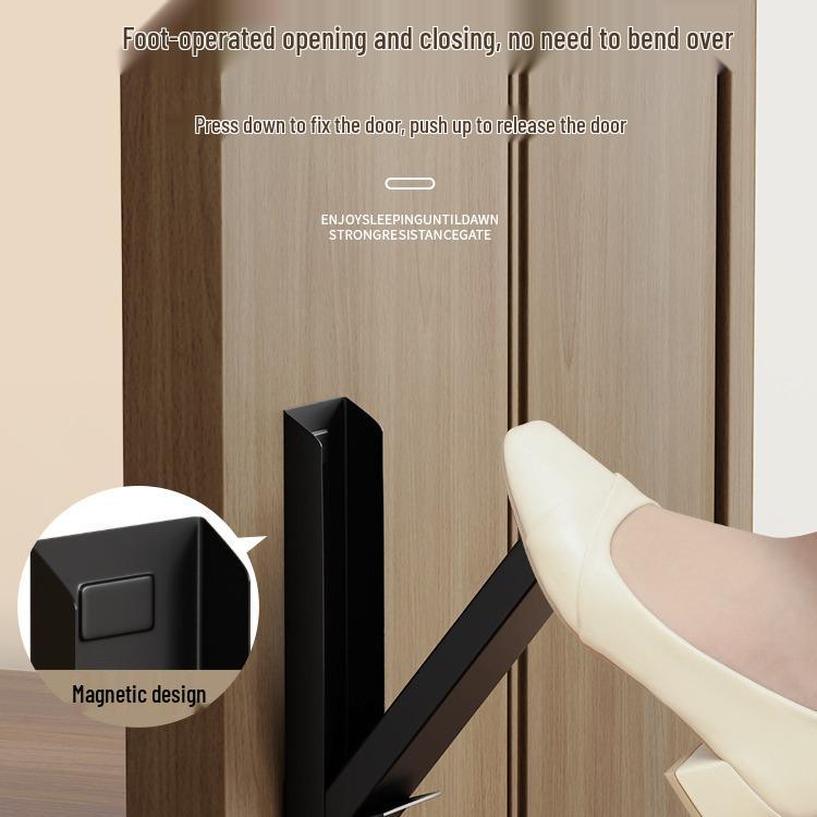 Exquisite No-Drill Anti-Collision Door Stopper Blocker