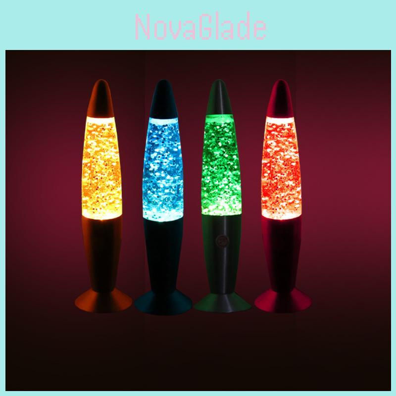 Soothing Motion Lava Lamp With Relaxing Glitter For A Mesmerizing Home Decor