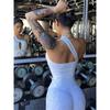 European and American-Style Crossbody Bra Dancing Hollow Yoga Underwear