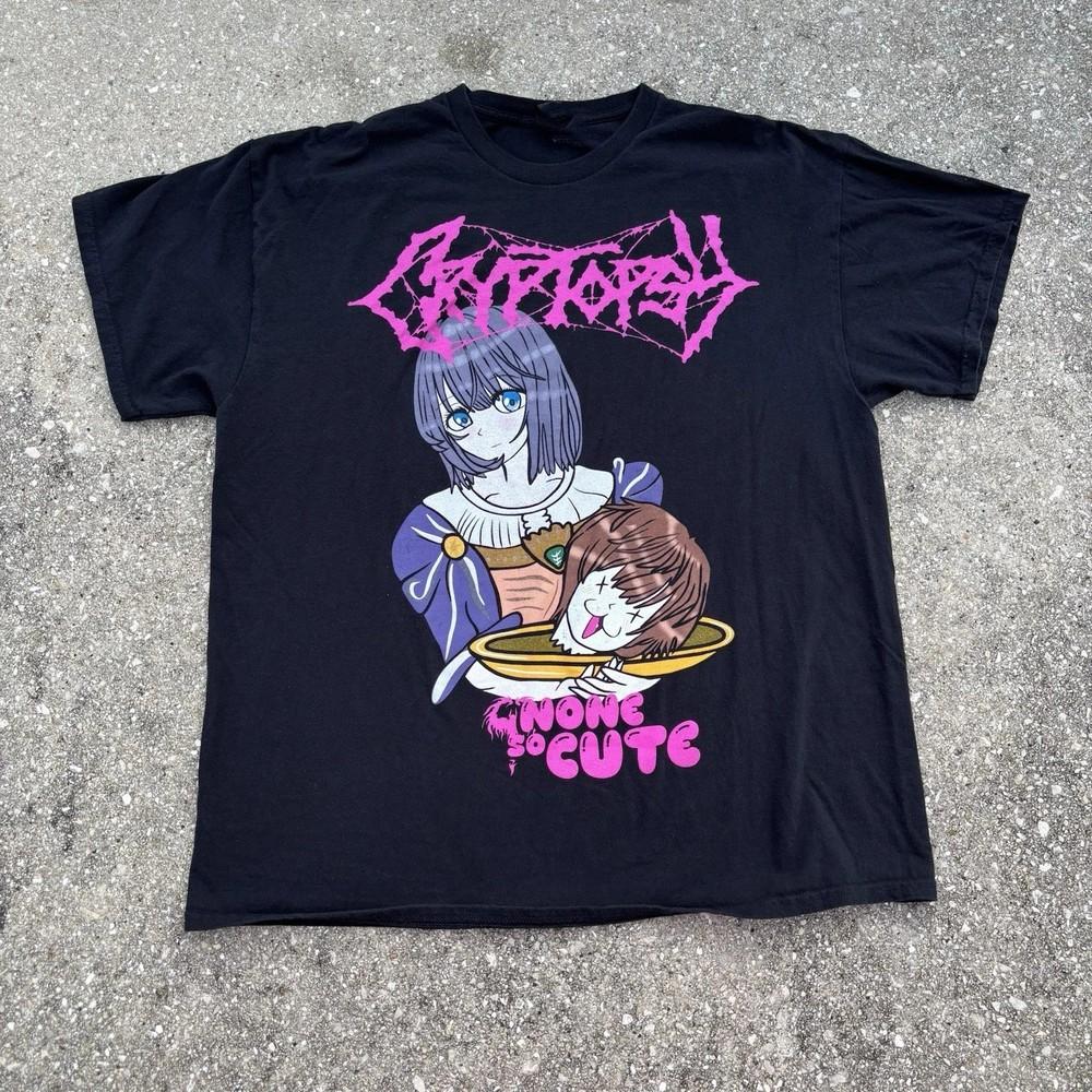 Cryptopsy Brutal Death Metal Band None So Cute Shirt 2side  ES311 Unisex T-Shirt XXL