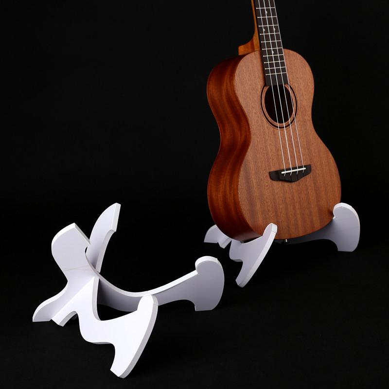Lekki stojak na gitarę, składana konstrukcja do ekspozycji ukulele, przenośny akcesorium muzyczne
