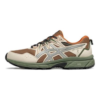 Gel-Venture 8 Zapatillas de Running Cómodas Versátiles Antideslizantes Absorción de Impactos Caña Baja Zapatillas Hombre Marrón Gris 1011B831-200
