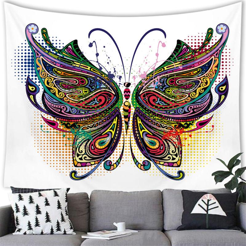 Beautiful Butterfly Tapestry Butterfly Taxi Wall Hanging Home Decor Backdrop Butterfly Tapestry Wall Hanging