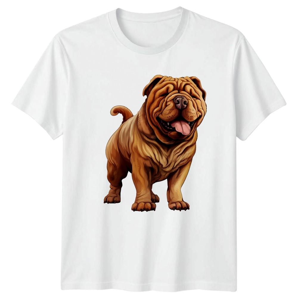 Shar Pei Dog Graphic Tee Animals Dogs Unisexs TShirt Unisexs Top