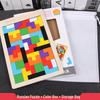 Tetris Wooden Building Blocks Puzzle - Kindergarten Prize, Souvenir, Gift, or Class Reward