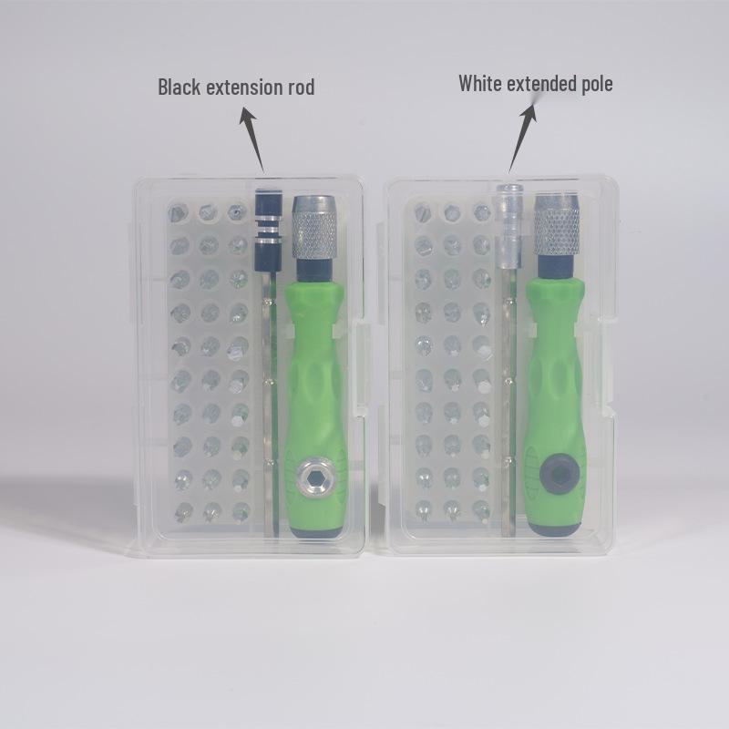 32-in-1 Precision Multifunctional Screwdriver Set White Extended Rod