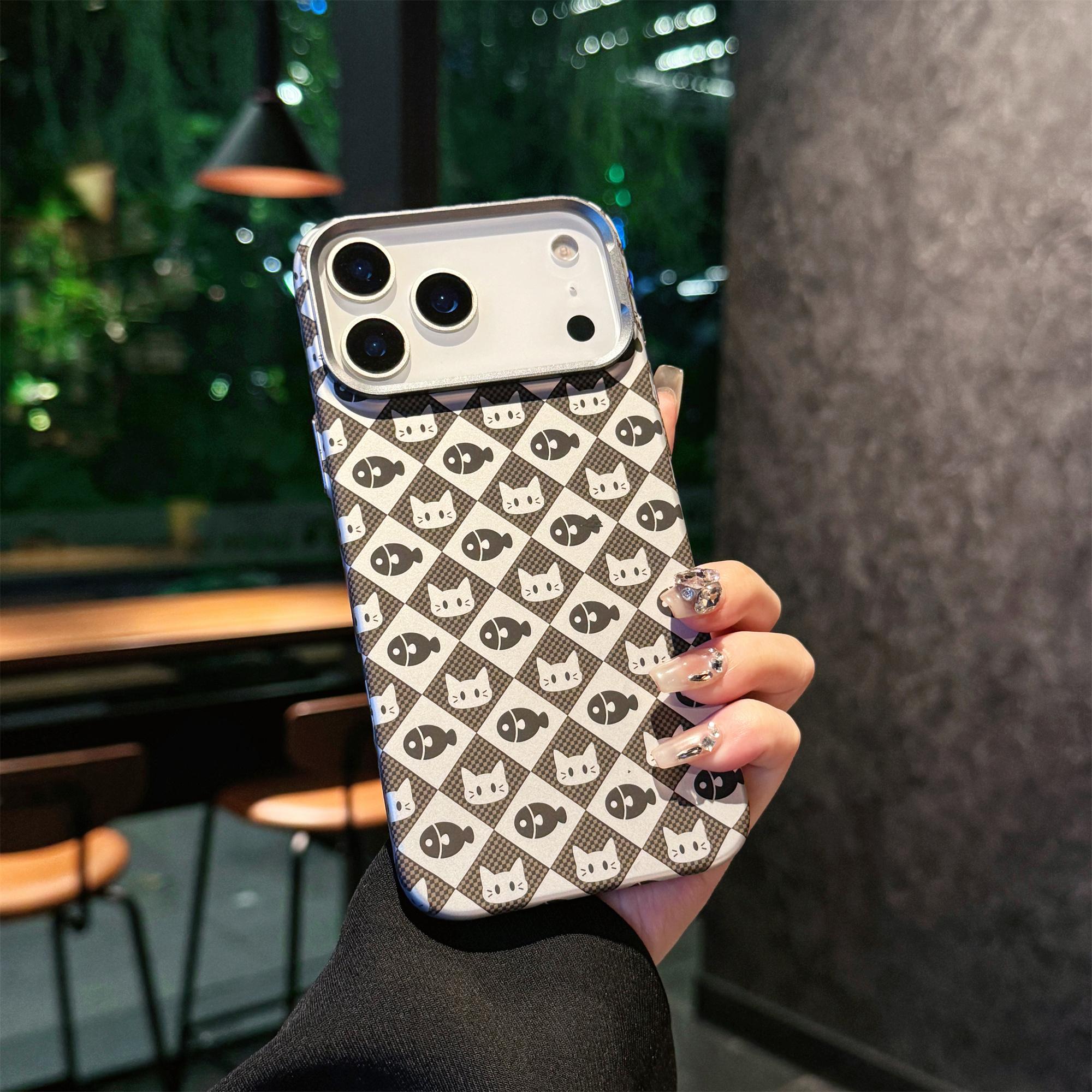 

Ультратонкий картонный чехол премиум-класса с текстурой углеродного волокна и магнитной фиксацией для iPhone 17 Air 16 15 Pro Max, облегающий чехол для MagSafe, легкий iPhone 15 Pro Max оранжевый