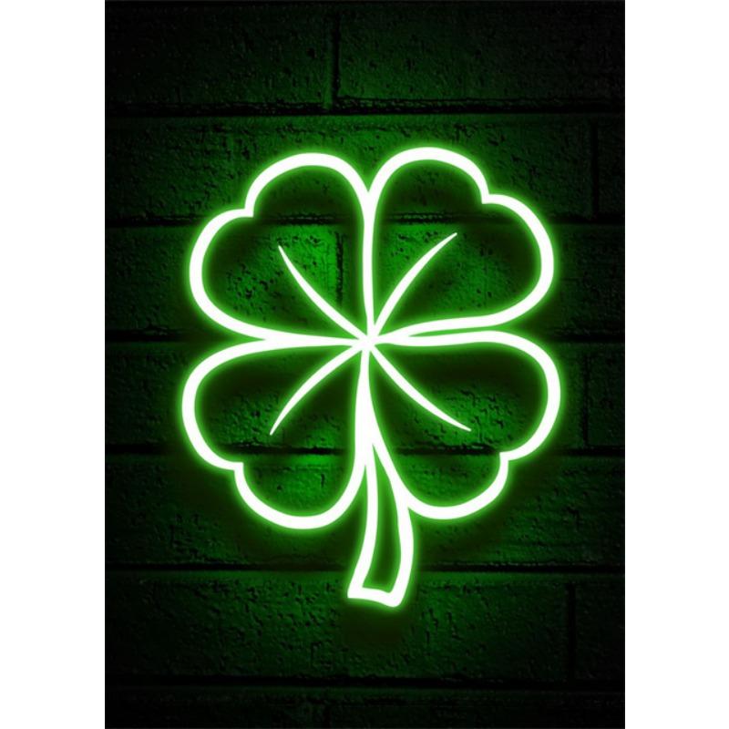 Cool Neon Signs Money Symbol Fruits Flamingo Canvas Posters Prints Pictures Wall Art Canvas Painting for Shop Home Decoration