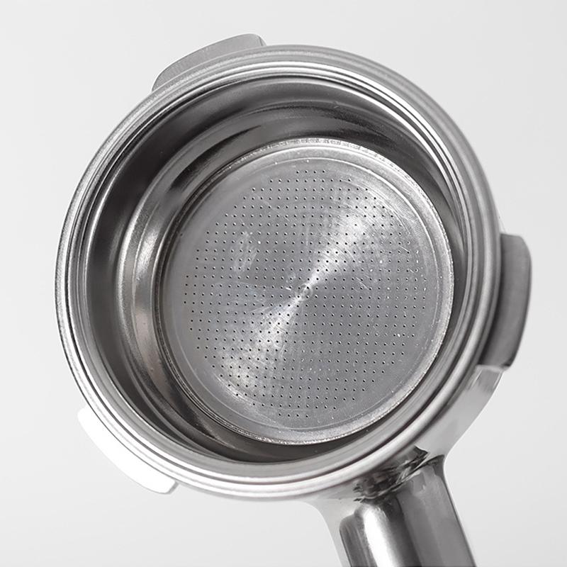 51mm Pressurized Filter Basket Stainless Steel 1 2 Cup Double Layer Espresso Machine Dripper For Portafilter Barista Accessories