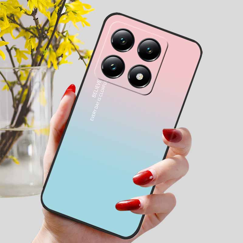 For Xiaomi 14T / 14T Pro Case Fashion Black TPU Marble Painted Cover for Xiaomi 14T Pro Shockproof Shell Capa Silicon Bag 6.67''