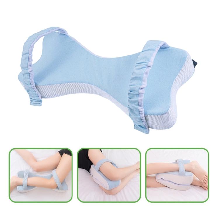 Ergonomic Leg Spacer Pillow For Side Sleepers Pressure Relief Memory Foam Removable Washable Cover