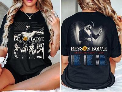 Benson Boone Vintage Shirt Tour Album 2025 Concert Gift Unisex Tee For Fan Unisex T-Shirt