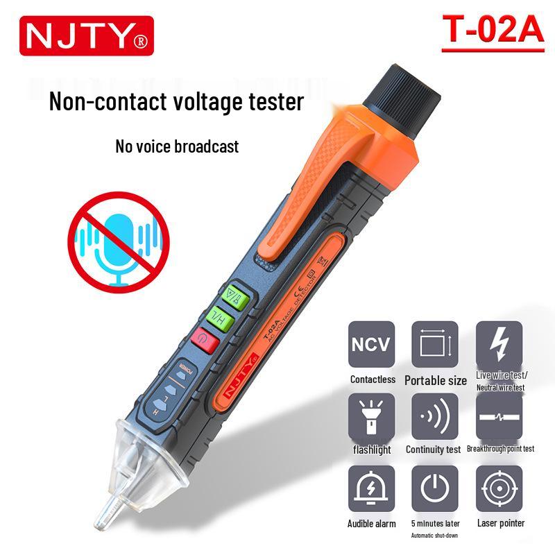 Non-Contact Voltage Tester Pen | Inductive Voltage & Breakpoint Detection | Electrician Tool for Household Use