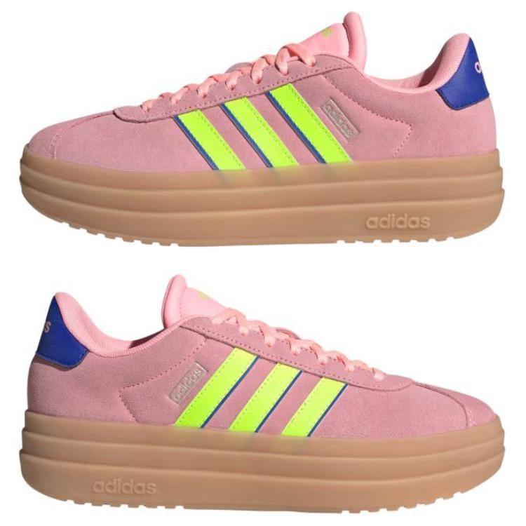 Adidas Wmns Vl Court Bold 'Pink Spark Lucid Lemon' Women's IH8089