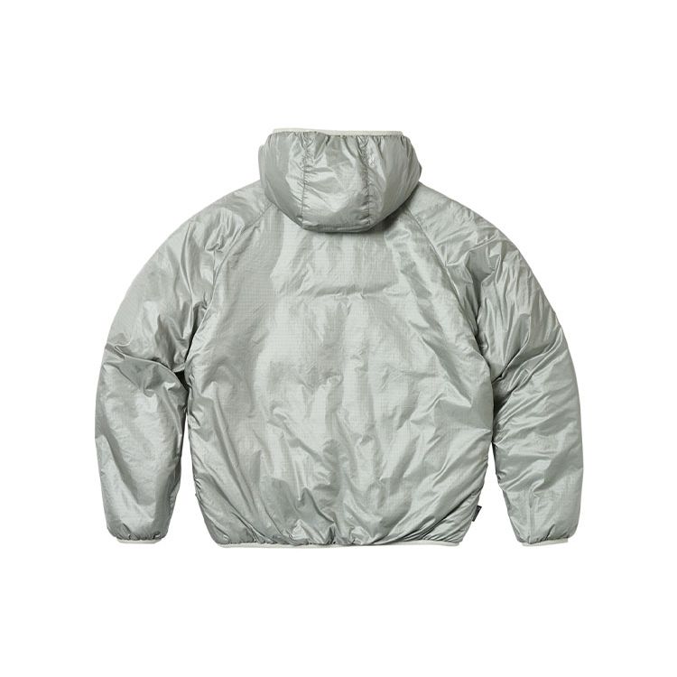 Palace Kurtka pikowana Pertex Szara Unisex Odzież wierzchnia P25JK011