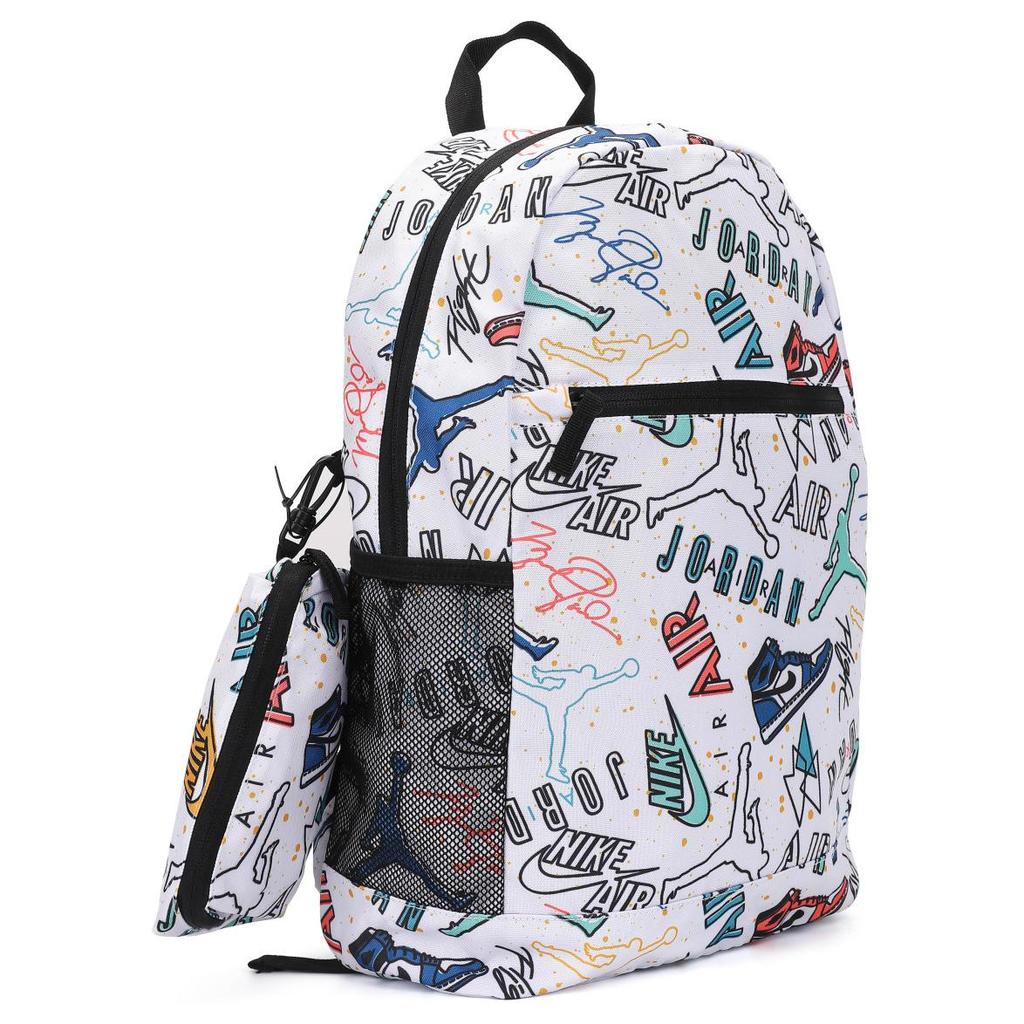 New Jordan School Backpack Large With Pencil Case Assorted DJ5649-972