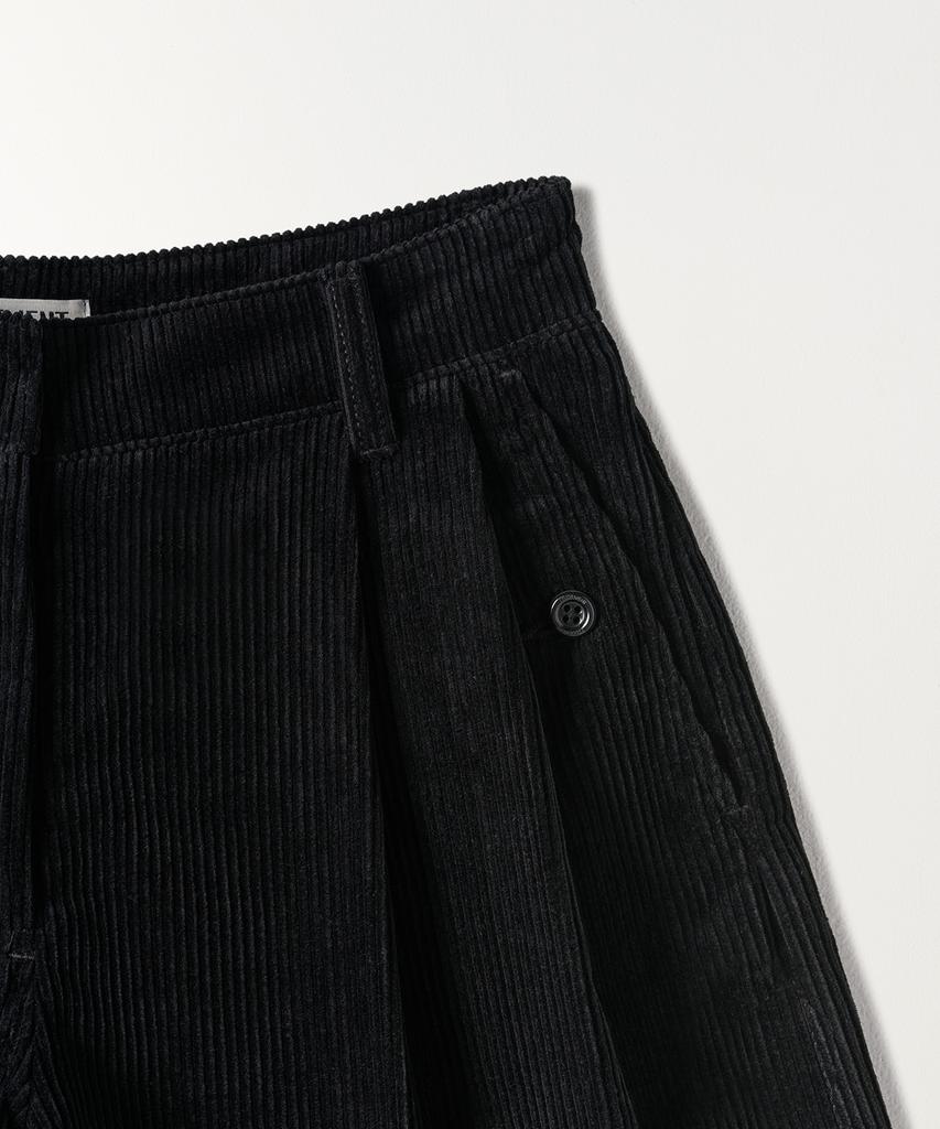 TTUDEMENT Corduroy Shorts Black