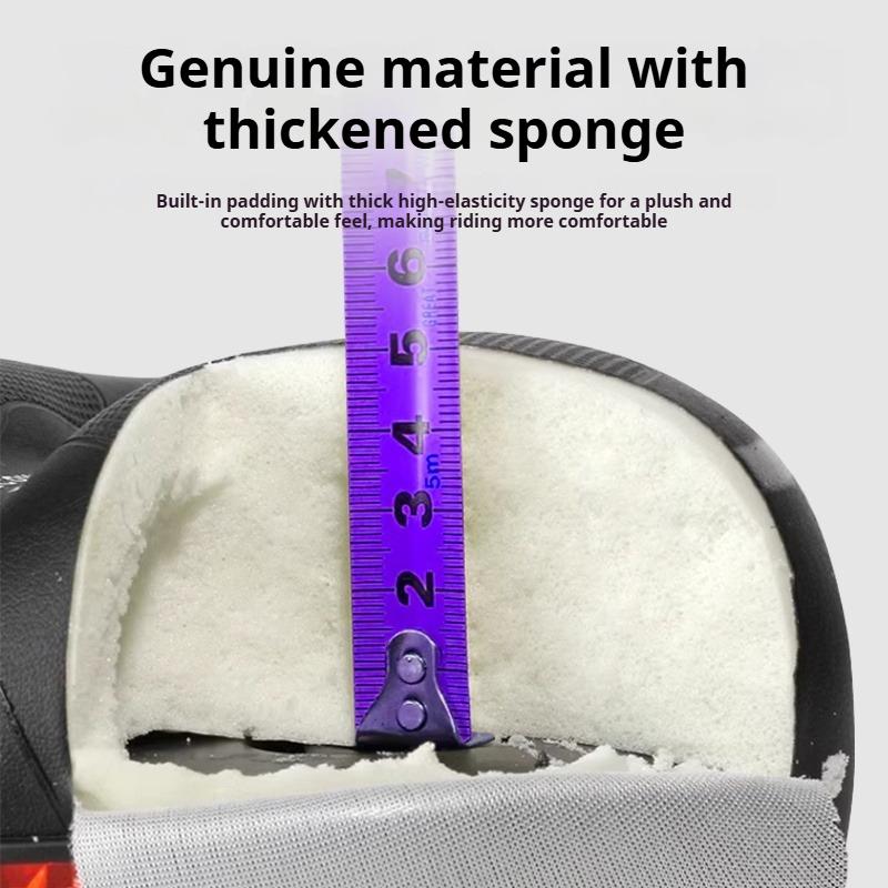 Ergonomic Bike Seat, Double Shock - Absorption & Hollow Ventilation, Ultra Soft Comfortable Non - Slip Waterproof Bicycle Saddle