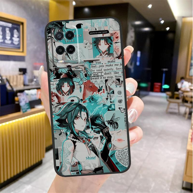 Genshin Impact Xiao Case For Oppo A96 A76 A16 A17 A18 A60 A80 A40 A38 A58 A78 A98 A94 A74 A54 A15 A57 A77 A5 Pro