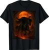 Headless Horseman Scary Pumpkin Halloween S T-Shirt