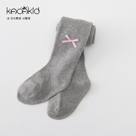 Autumn Cotton Baby Girls' Solid Color Tights and Leggings