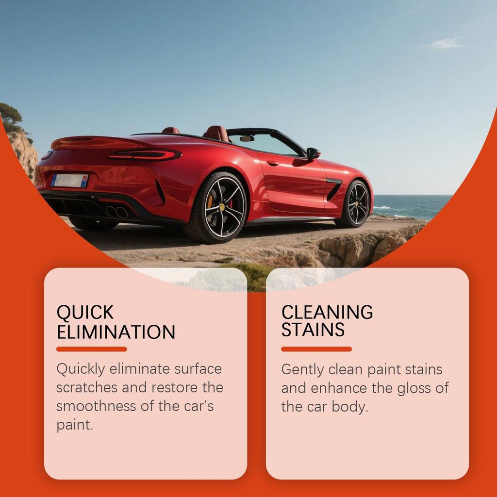 Homonth Car Scratch Maintenance Kit - Car Paint Scratch Care and Refinishing Polishing Kit 100g