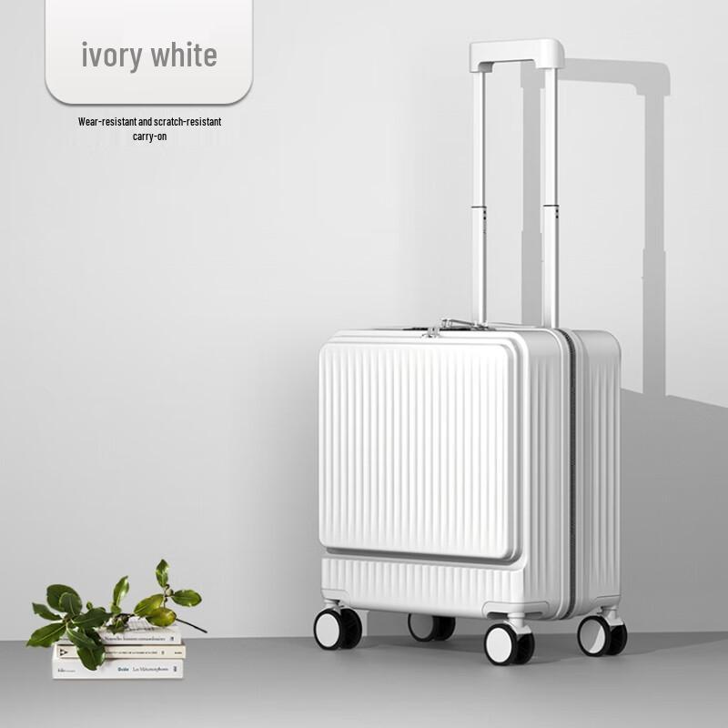 Unisex Carry-on Lightweight Front-Opening Travel Luggage 18 inch