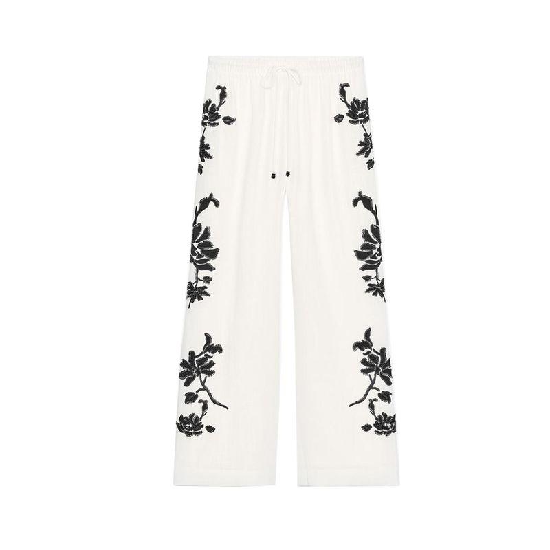 Flower Embroidery Shirts 4786139 4786238 Flower Embroidery Trousers 4786138 4786260