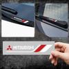 Für 2 Stück Auto-Scheibenwischer-Aufkleber Emblem Für lancer asx outlander pajero sport l200 galant Auto-Styling