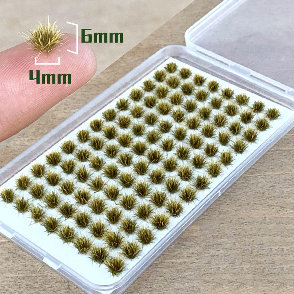 

Train Landscape Micro Landscape Building Sand Table Static Grass Tuft Artificial Grass Cluster Modeling Mini Grass Tuft