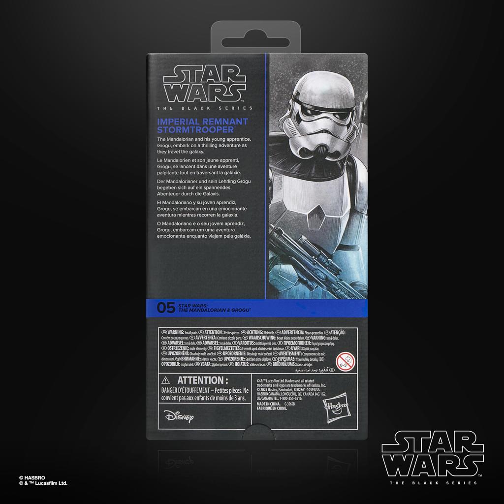 Hasbro STAR WARS Black Series Imperial Remnant Star The Mandalorian and Glogoo Premium Collection 15 cm Action Figure G2573 Stormtrooper, Wars
