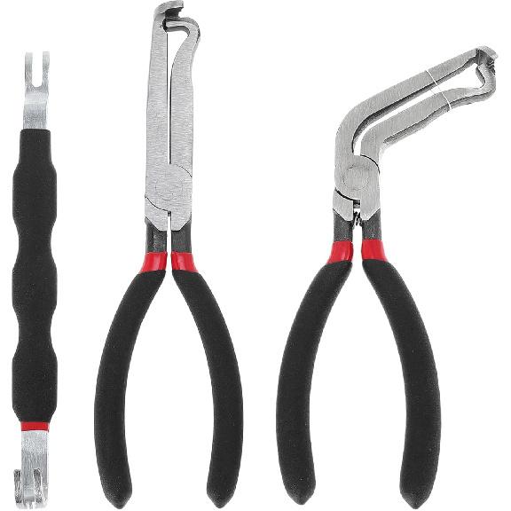 No.37960/37980/13120 8  60 Degree Electrical Disconnect Pliers for Automotive Sensor Connector Angled Wire Plug Removal Tool Locking Push Tab Pliers