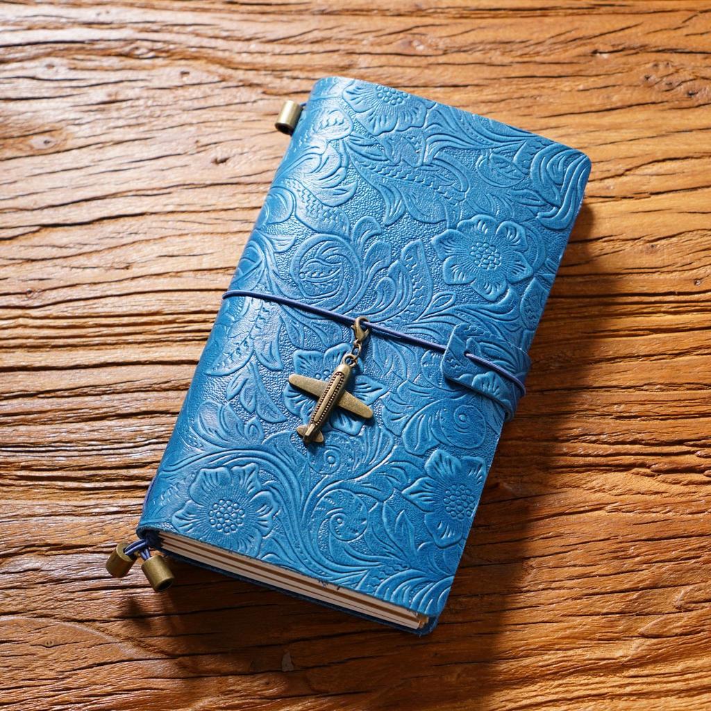 2026 Retro Carved Cowhide Travel Notepad Handmade Notebook Stationery Handbook Creative Diary