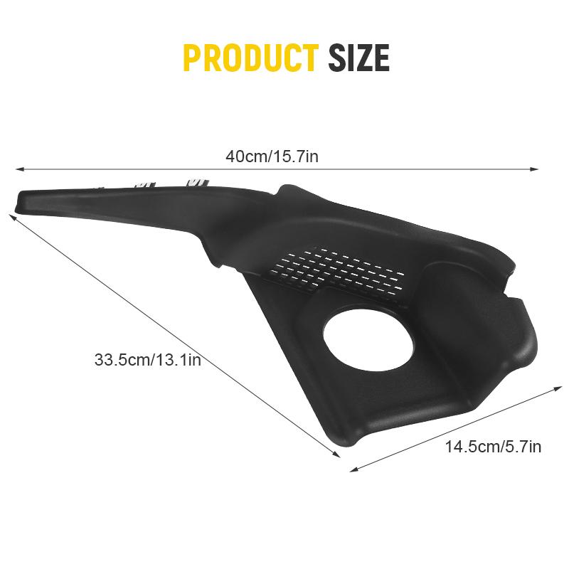 Auto Front Windshield Wiper Cowl Grille Vent Cover Panel Hood Assembly For Jeep Grand Cherokee 2016-2022 55112951AC 55112952AC