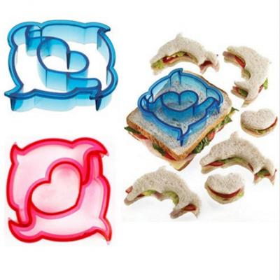 Vogue Embossing Cutters Multifunctional Home Living Kitchen Baking Tool Sandwich Mould Children Kids DIY Biscuit Kids Breakfast Bento Mold Useful