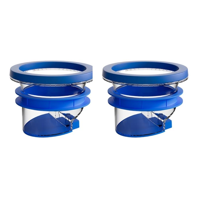 Extra Wide Toilet Flange Gaskets ABS Silicone Not Clog Designs Leak Proof Toilet Flange Rings Toilet Flange Gaskets